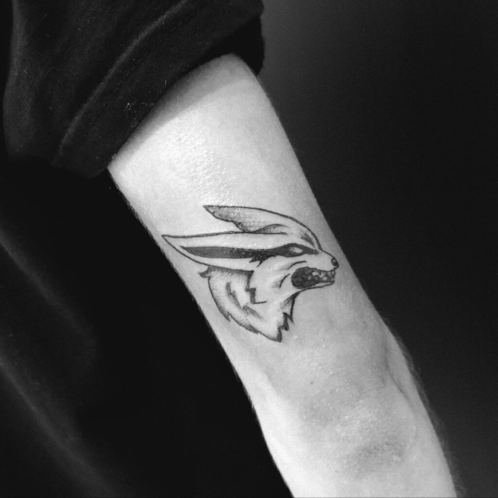 Kurama renard naruto Tattoo tatouage Tattoo Par Leonie Kats Tattoo & Piercing