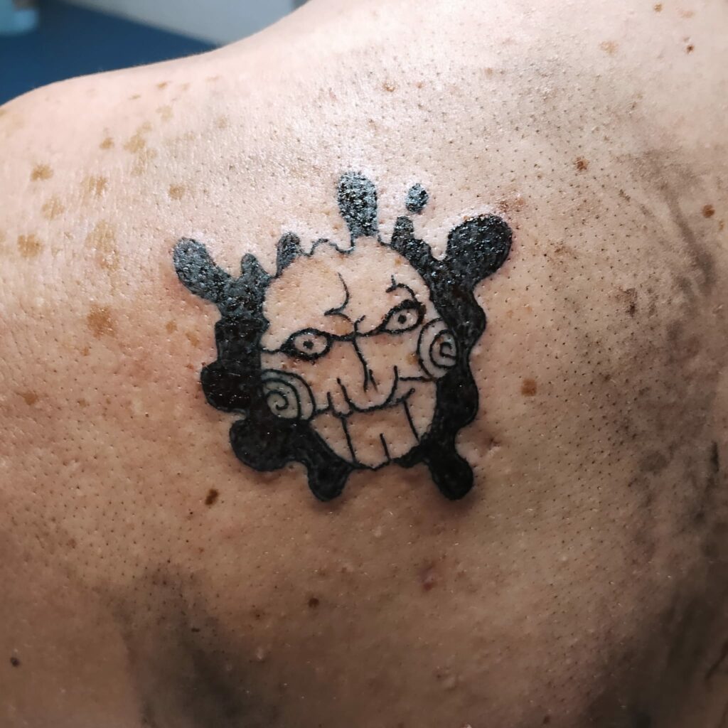 Saw Tattoo tattoo Par Leonie Kats Tattoo & Piercing